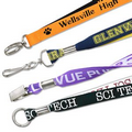 5/8" Woven 2Tone Polyester Custom Lanyards